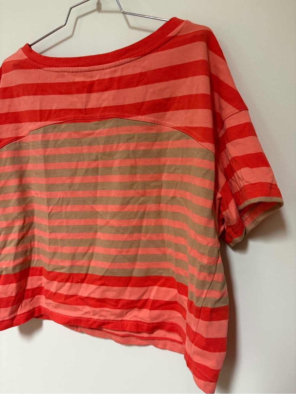 NWOT Anthropologie Maeve Cotton Fisherman Stripe Tee Size Medium - Picture 10 of 12